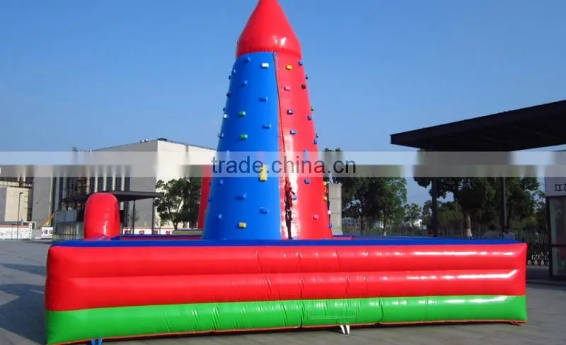 Playground Inflatabel Adults Sports Game Inflatable Climbing Wall for Sale