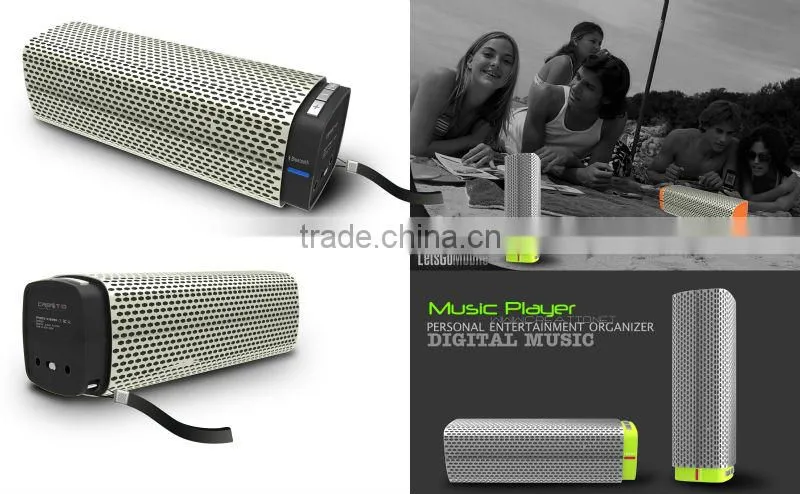 2013 new NFC V4.0 metal jacket portable bluetooth speaker