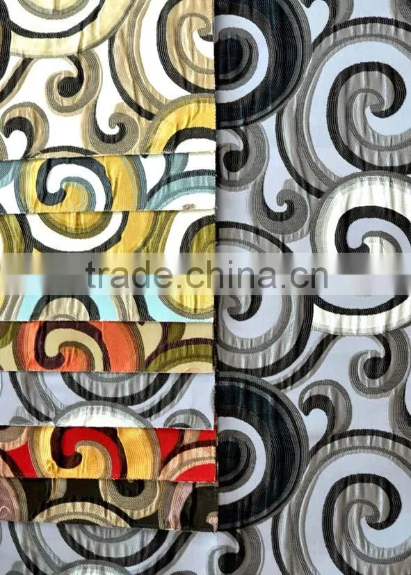 Geometric Curtain Drapery Fabrics