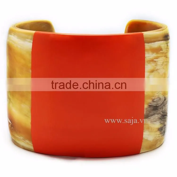 Buffalo horn jewelry , Buffalo horn bracelet SHB-501, 100% natural buffalo horn