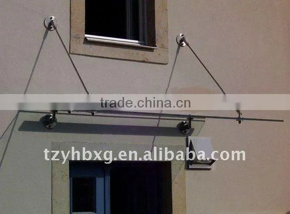 Stainless steel canopy structure