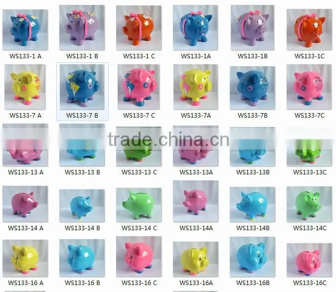 Polyresin sheep Money Box