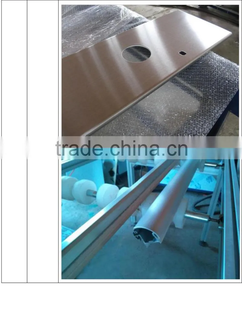 metal polishing machine/ steel sheet polishing machine/aluminum profile buffing machine/brushing machine