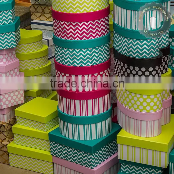 Customized chocolate paper can paper gift boxes