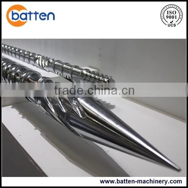 Plastic injection single screw barrel for PET