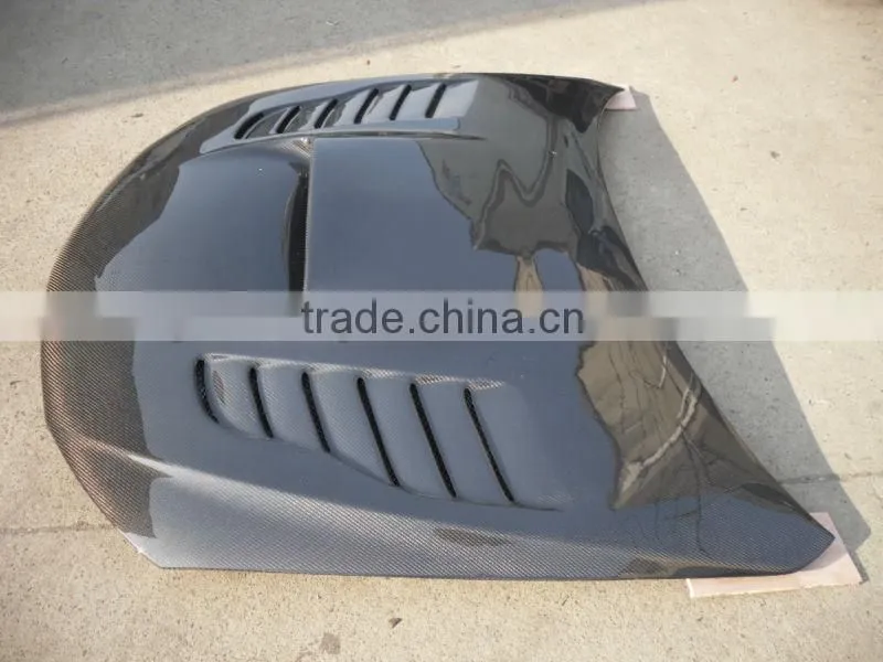 Fit for subaru grb sti carbon fiber bonnet hood vented