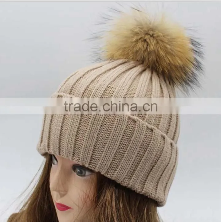 Popular fashion women winter hat woolen hat