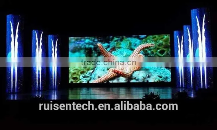 Indoor P2 P3 P4 P5 P6 P10 die casting aluminum rental led display