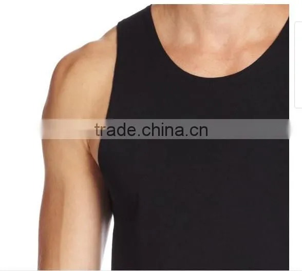 simple plain dye leisure tank top