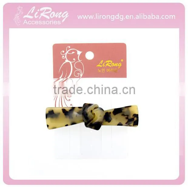 Fashional Eco-friendly Cellulose Acetate Hair Clips