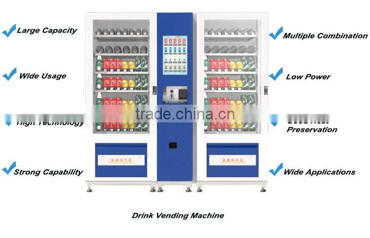Touch Screen Cold Drink Vending Machine