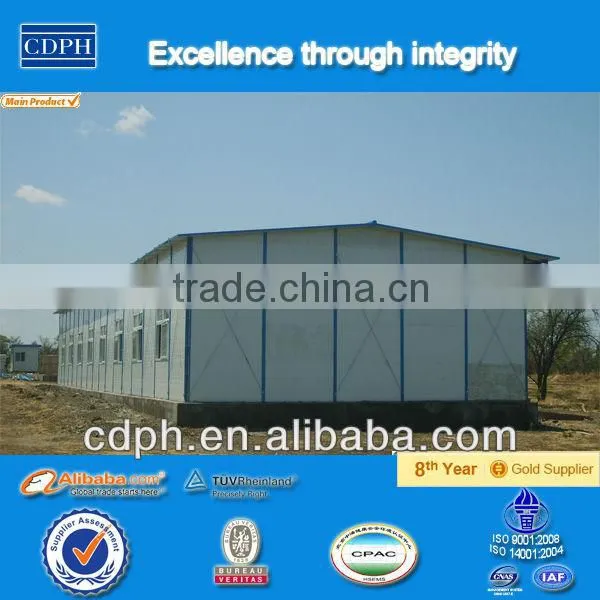 Economic K type house prefab labor quarter in china