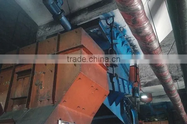 Hanging type vibro feeder for coal feeding