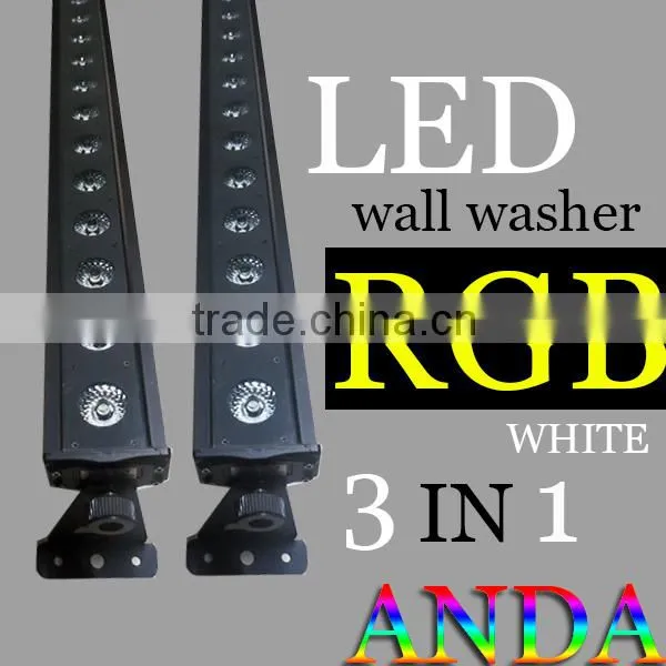 lighting wallwasher light 14x10w rgbw 4in1 outdoor waterproof
