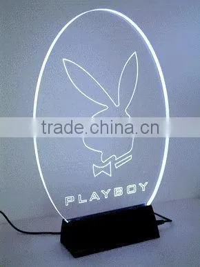 Special best selling acrylic rgb led sign board