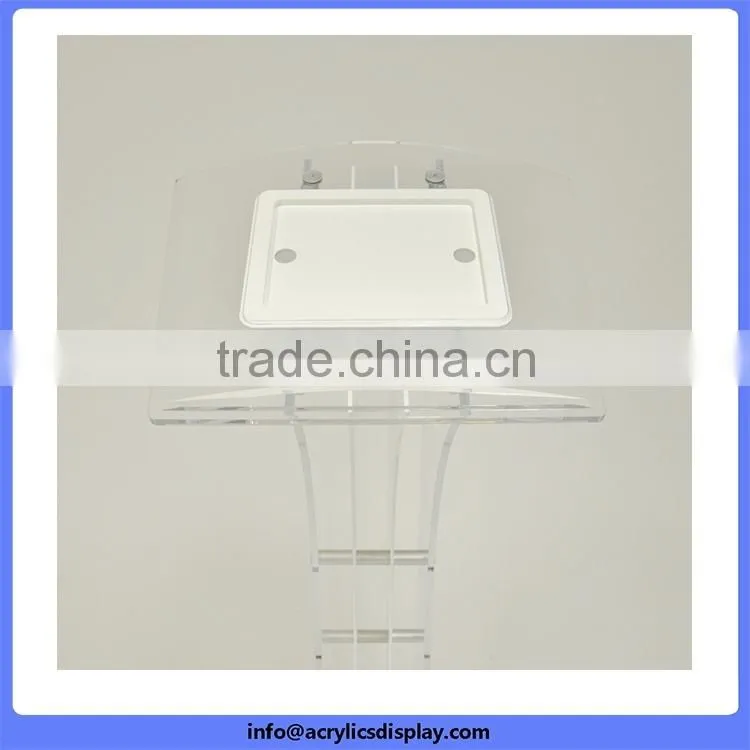 Newly economic acrylic tabletop riser display stand