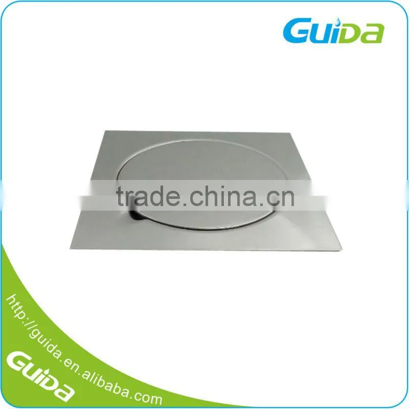 NingBo Garage Flexible Stainless Steel Shower Drainer Grilles Floor Drain Chrome Strainer Filter Metal Grating Grates Covers
