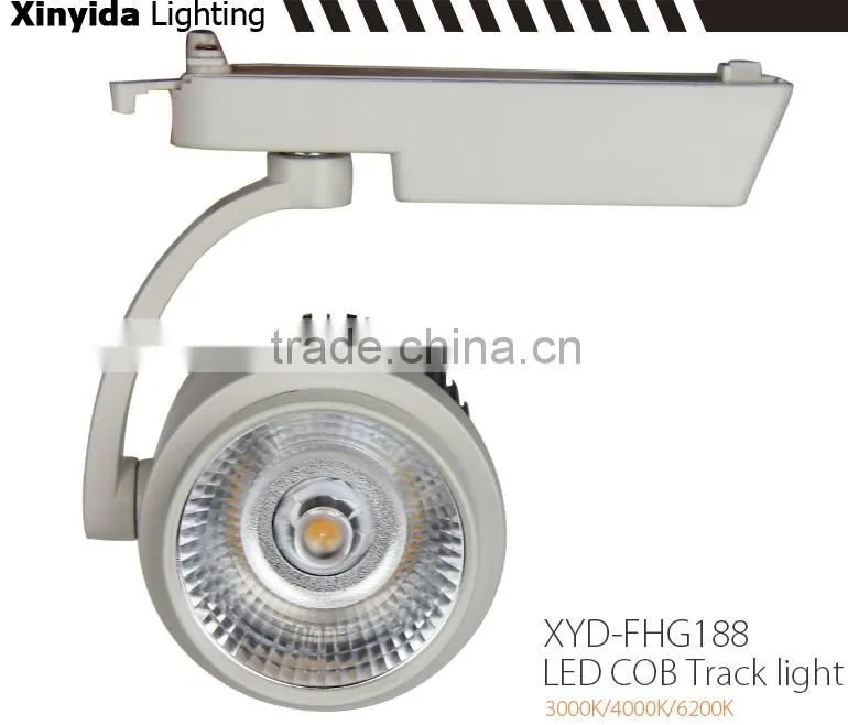 Factory outlets long life battery powered led track lighting