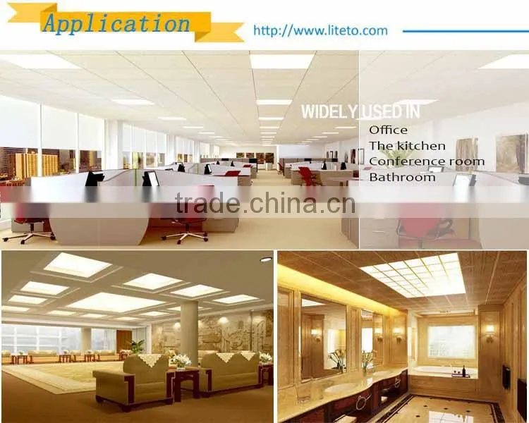 World best selling products cheap no flicker dimmable 600x600 36w led panel light emergency kit