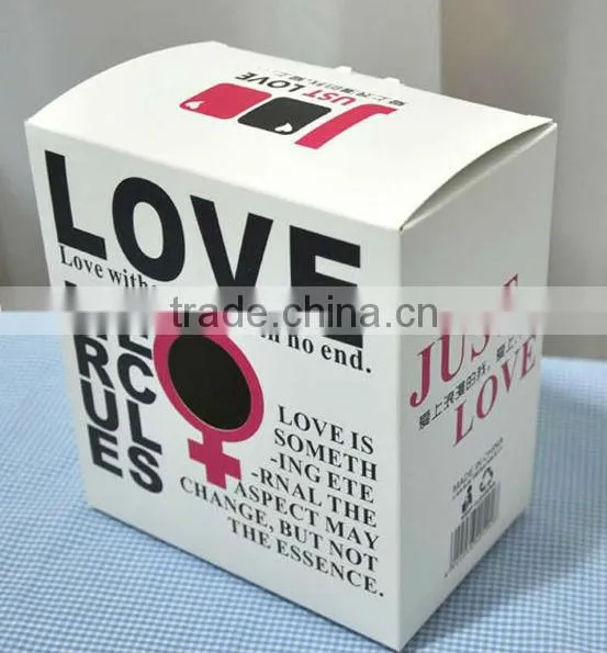Strong Custom Printed folding cardboard packaging boxes manufacturer