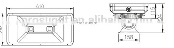 Hot sale outdoor 210w led floodlight,led floodlight 210w