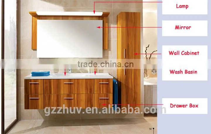 guangzhou factory wholesale scratch resistant bathroom cabinet