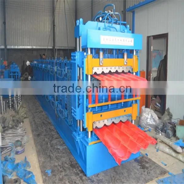 New Type- Double Layer Roof Tile Roll Forming Machine