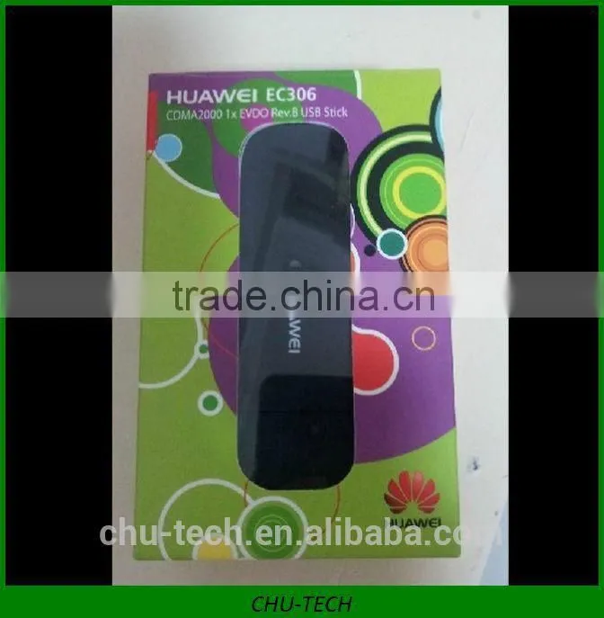 Unlocked Huawei EC306 Data Card ECDO Rev.B CDMA1X 3G wireless modem Upto 9.8 Mbps CDMA (Evdo) 800 MHz