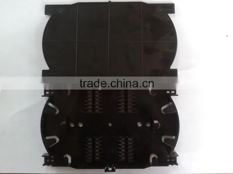 installable in splice enclosure 24 port/core ABS optical fiber splice tray