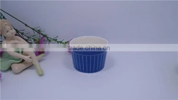 Cheap colorful mini cearmic baking cup