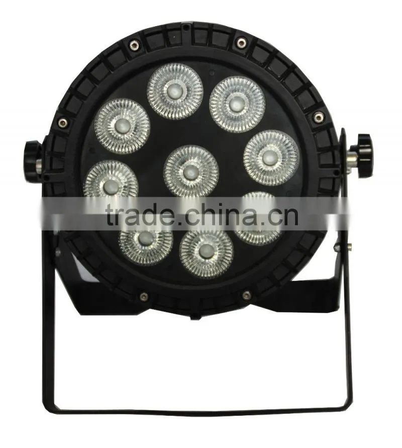 Top1 9x10w RGBW 4in1 Outdoor Par LED Stage Lighting For Stage Decoration