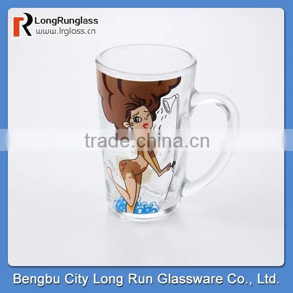 LongRun 12oz print drinking glass mugs