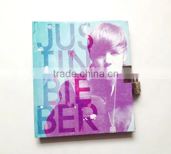 Note book w/lock & customer design