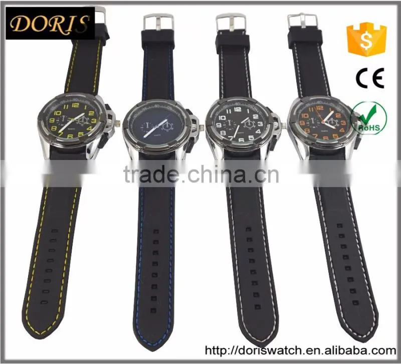 2016 Advertising excel silicone sport wrist watch