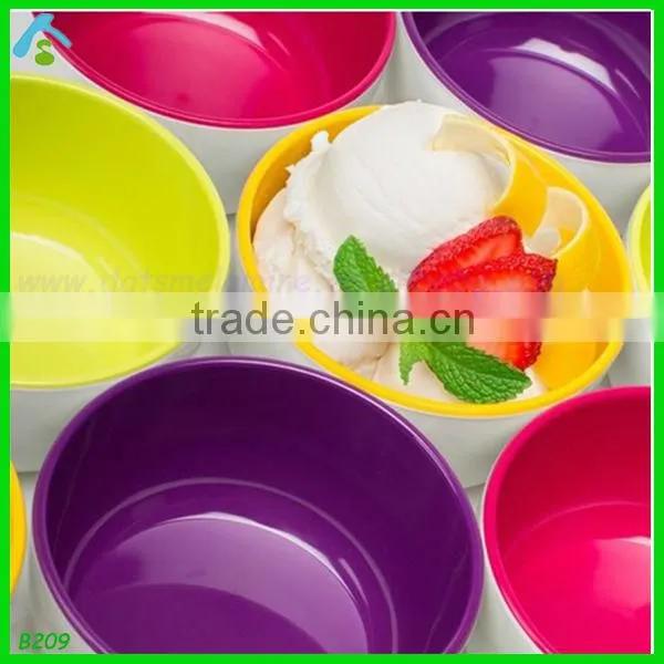 3.5 inch small melamine ice cream cups
