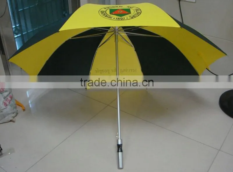 2015 Fujian rainbow promotional golf umbrella