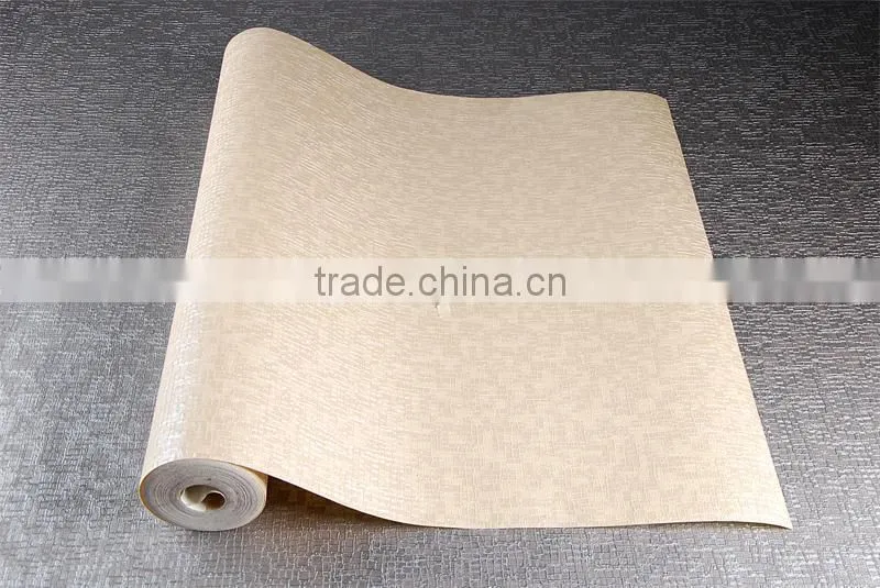 thick vinyl wallpaper for interior decoration/home wall decoration