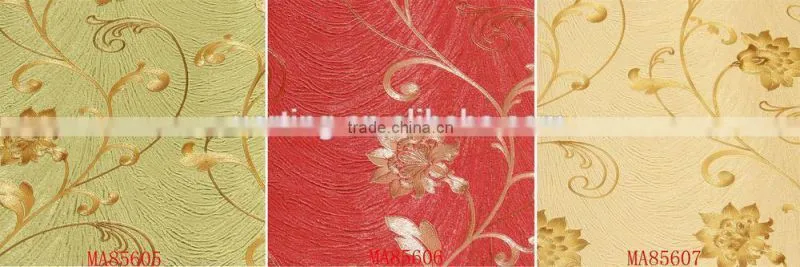 blue stripes waterproof adhesive wallpaper/wallpaper pvc