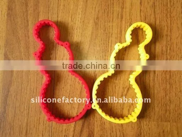 Soft pratical kitchen tools 3 in 1 silicone jar opener