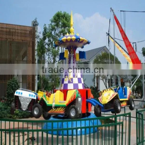 Crazy flying car rides swing flying car rides amusement children games