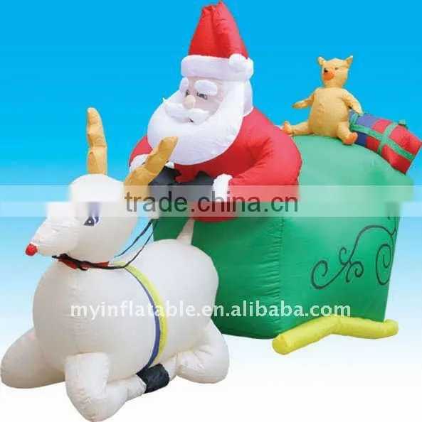 Inflatable chrismas santa