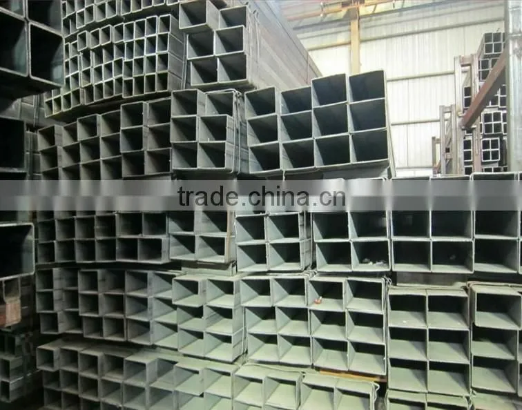 Roofing construction various sizes galvanized rectangular steel pipe
