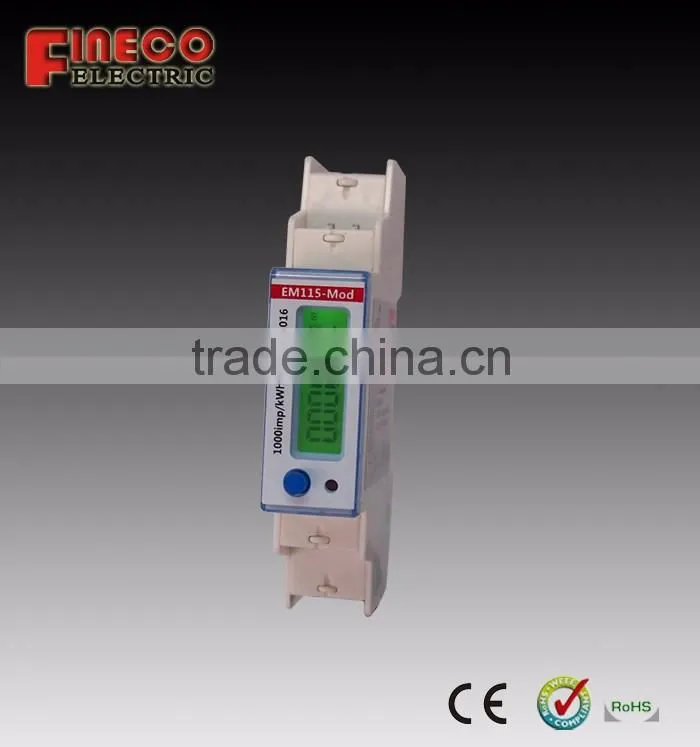 EM115-Mod bi-directional energy meter, smart energy meter, RS485, 5(45)A