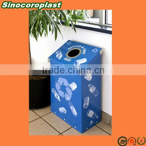 Custom-made Plastic Corrugated Recycle Bins