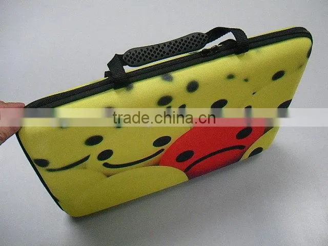 NEW fashion printing eva port computer bag hardcover handling eva port computer bag