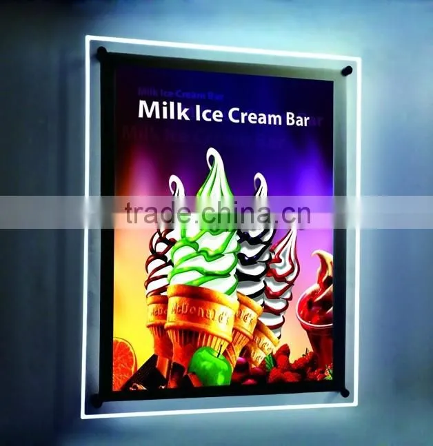 Expo popular acrylic advertising led screen display with scrolling letters