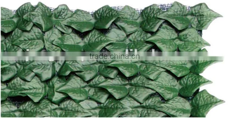 Garden ornaments artificial leaf fence