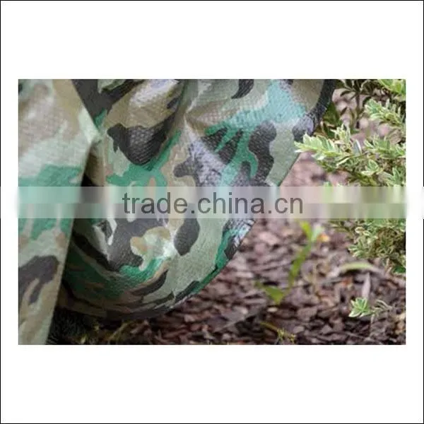 Camouflage design PE tarpaulin
