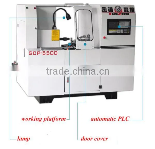 CNC Spot Industrial Lighting cover making Machine in Spinning Lathe Machinery