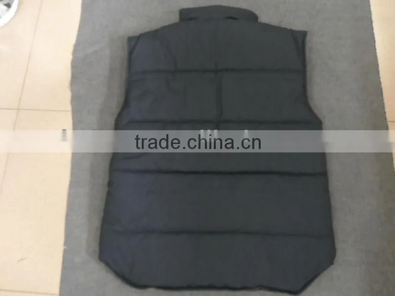 Promotion polyester cheap padding vest